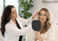 Botox Kennesaw GA provider reviewing lip-area treatment options during a personalized consultation